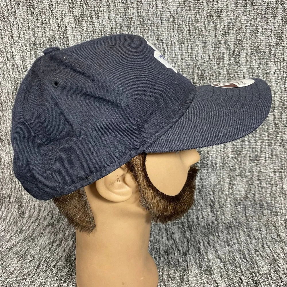 Vtg New Era Toronto Maple Leafs Hat Snapback Deadstock Blue NHL Cap Medium/Large